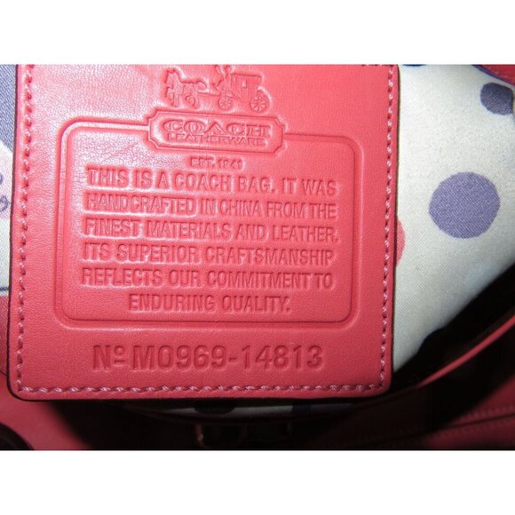 Coach 2009 Limited Edition Snakeskin Embossed Leather Sydney Turnlock Flap Bag - Picture 8 of 16